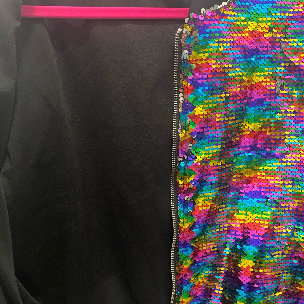 Sequined LuLaRoe Stevie jacket - Picture 2 of 2